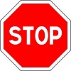 French Stop Sign